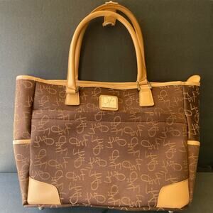 DVF Studio Signature Tote Travel Laptop Bag